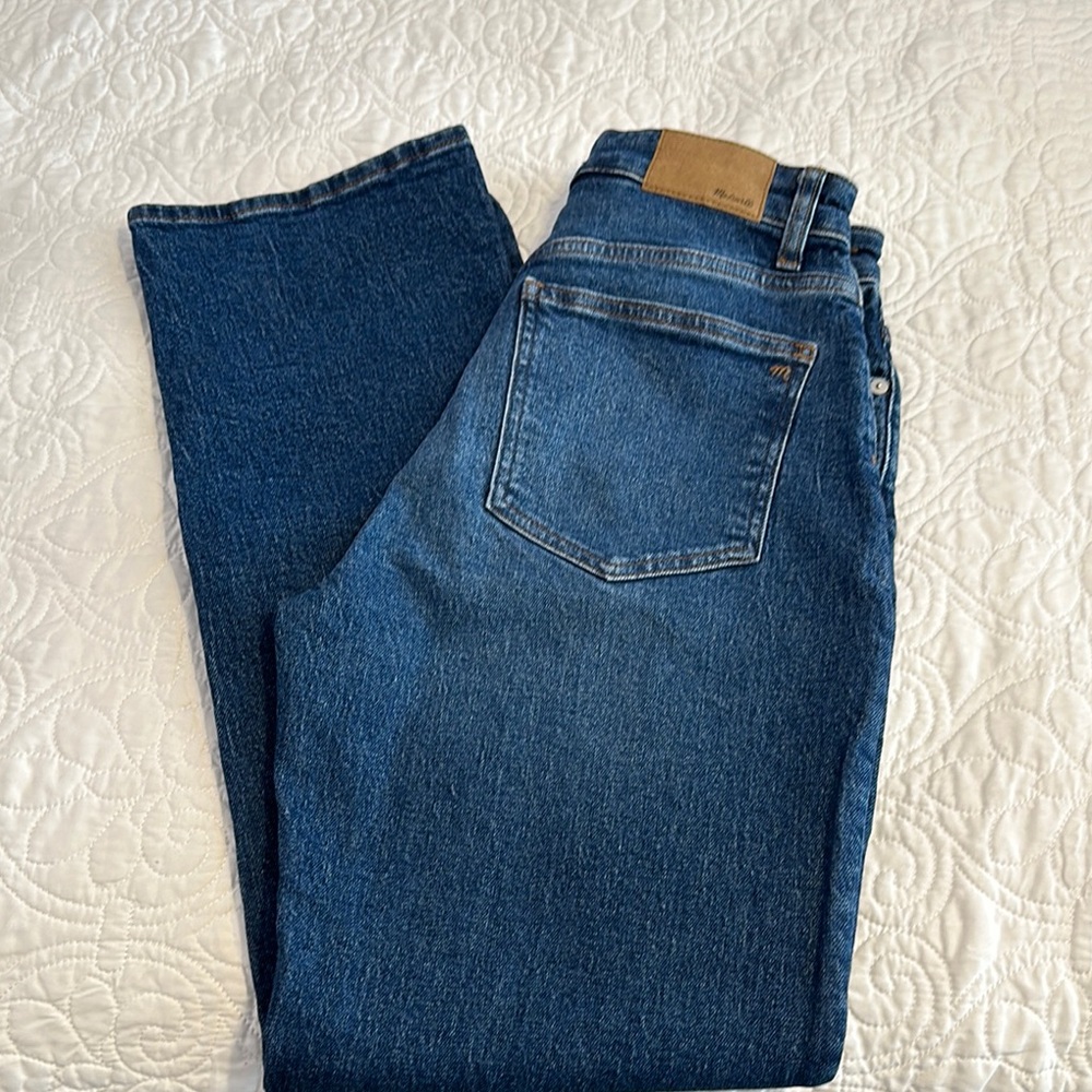 Madewell curvy 90s straight jeans